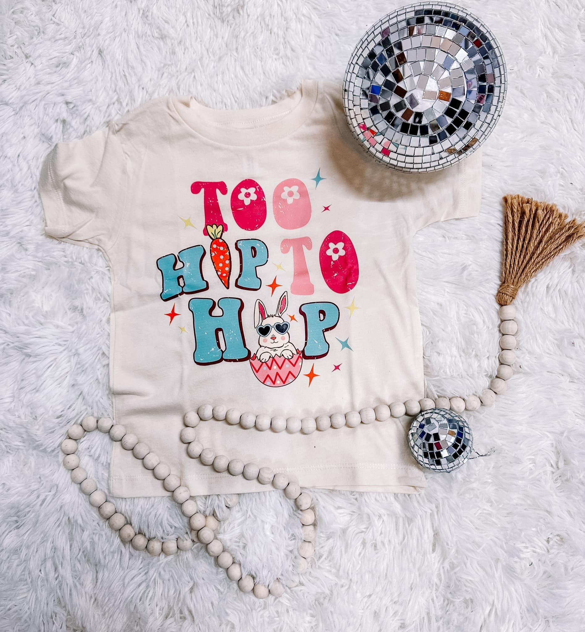 **MOMMY & ME** Too Hip To Hop Natural Tee