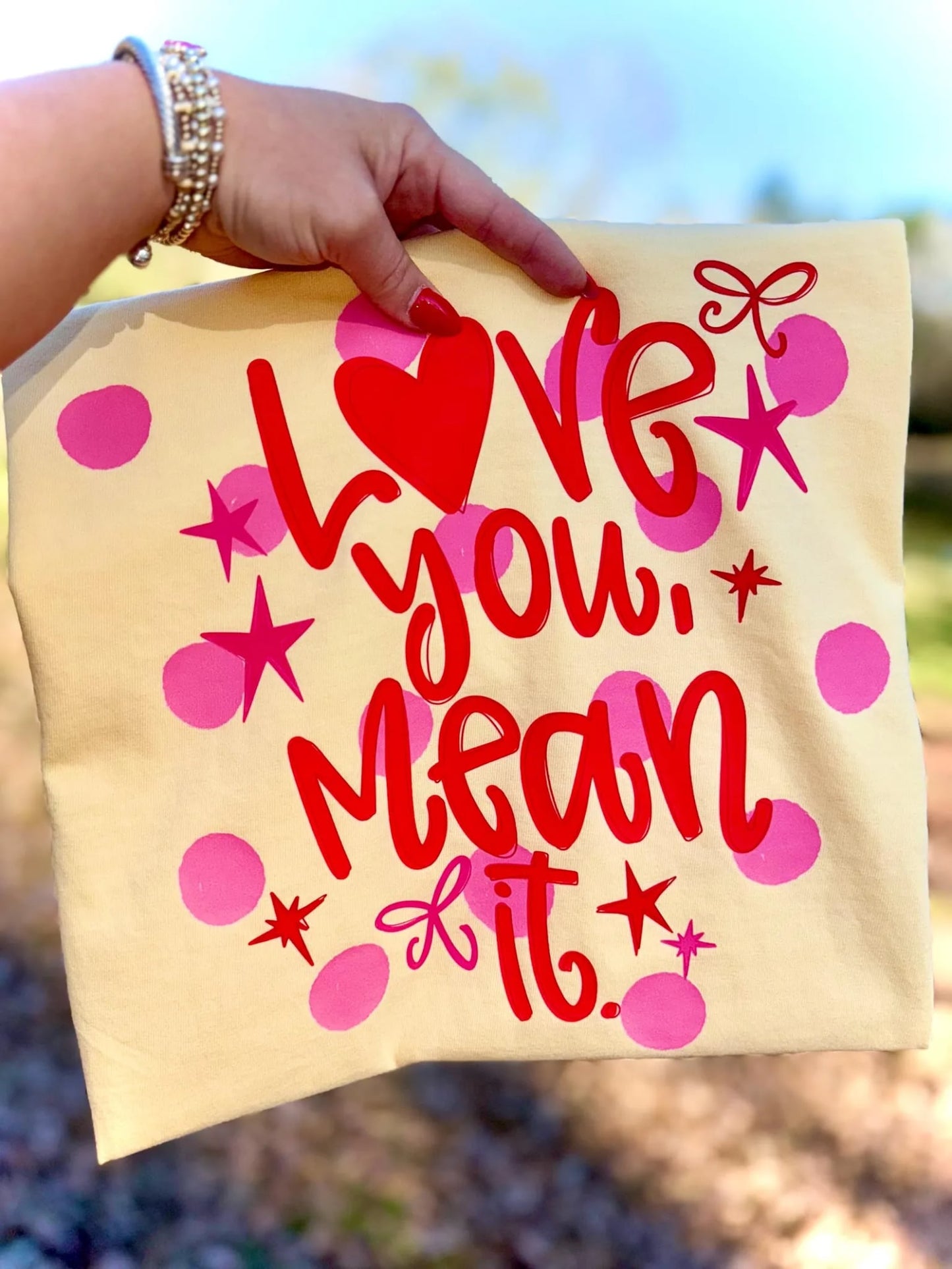 Love You Mean It Banana Tee
