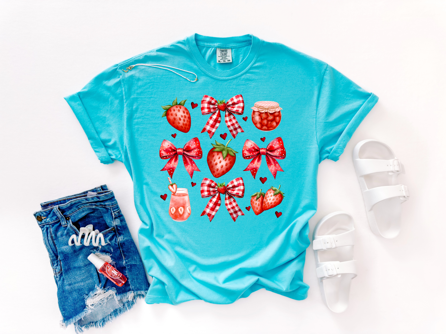**DEAL PRICE** Strawberry Coquette Lagoon Tee/Tank Option