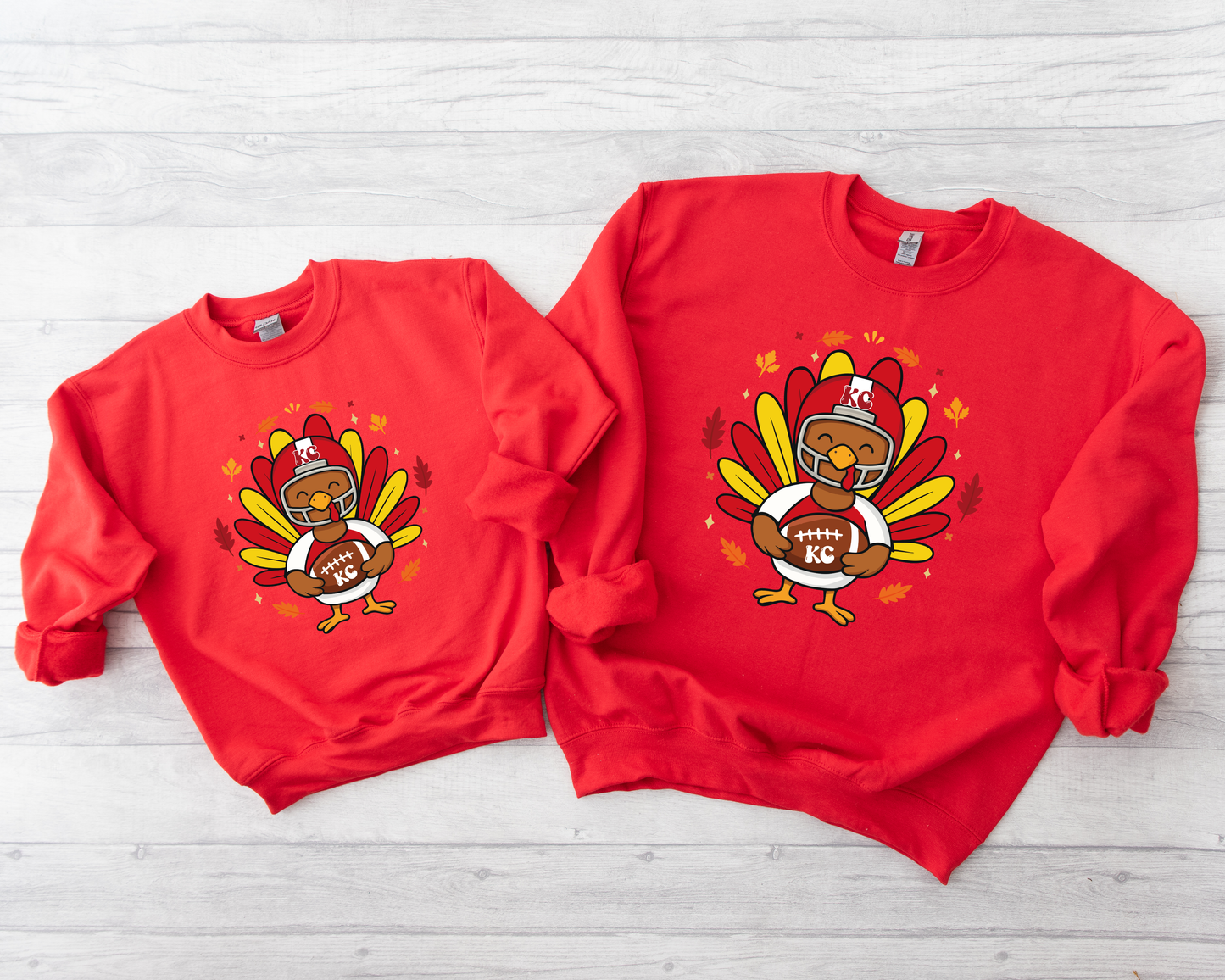 **HALFTIME DEAL** Gobble Gobble Red Red Sweatshirt