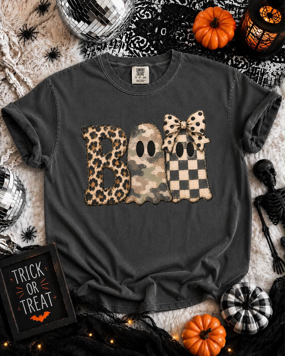 Ditsy Boo Pepper Tee