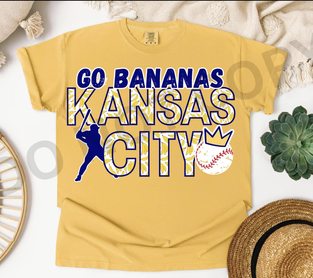 Go Bananas Kansas City Mustard Tee