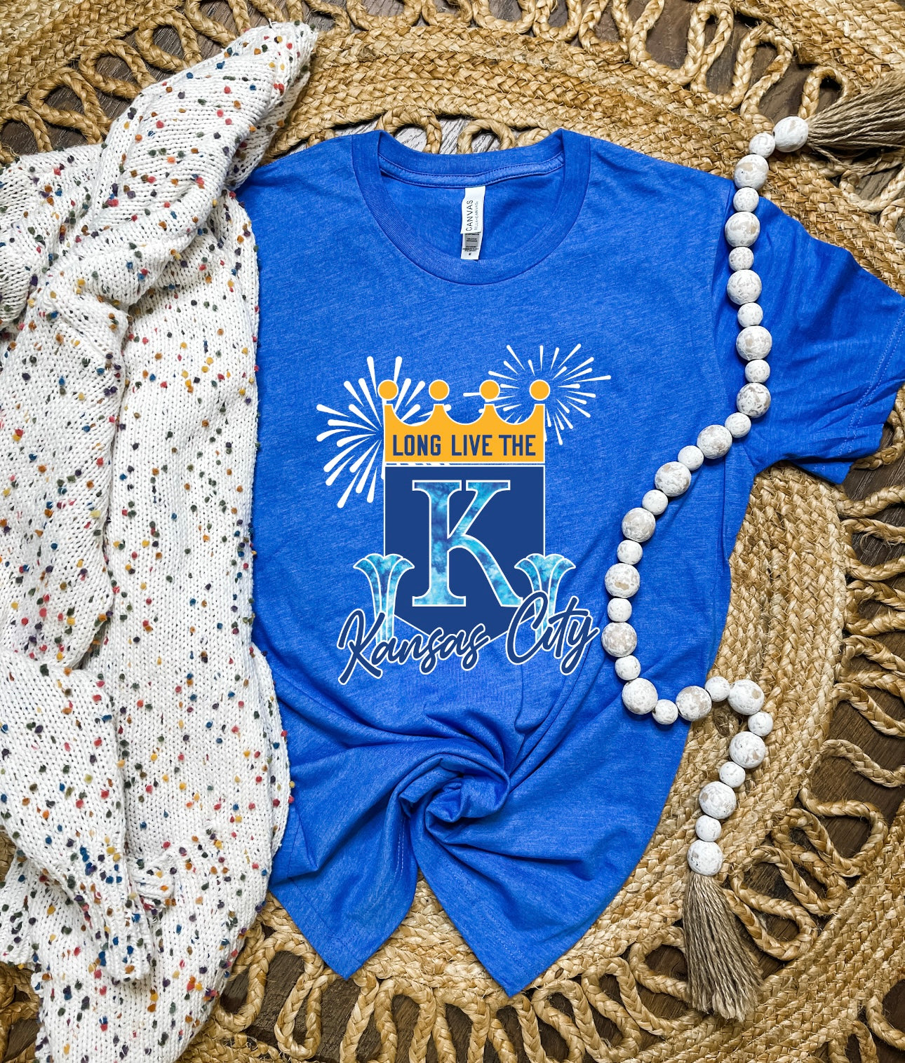 Long Live The K Heather Royal Tee