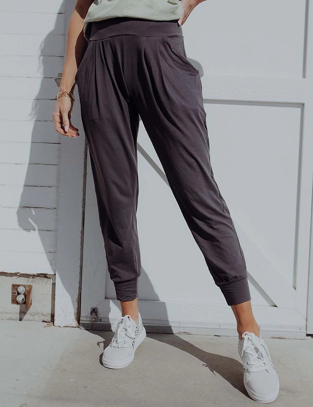 **BLACK FRIDAY DEAL** Charcoal Harem Joggers