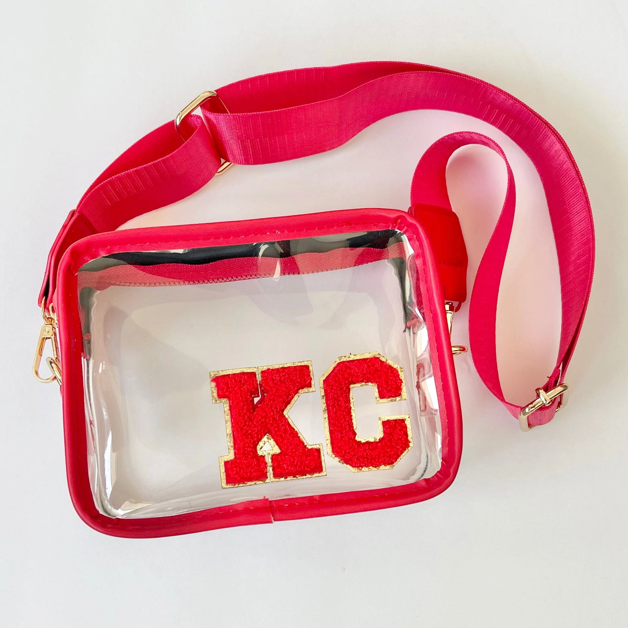 **READY TO SHIP** KC Red Stadium Bag