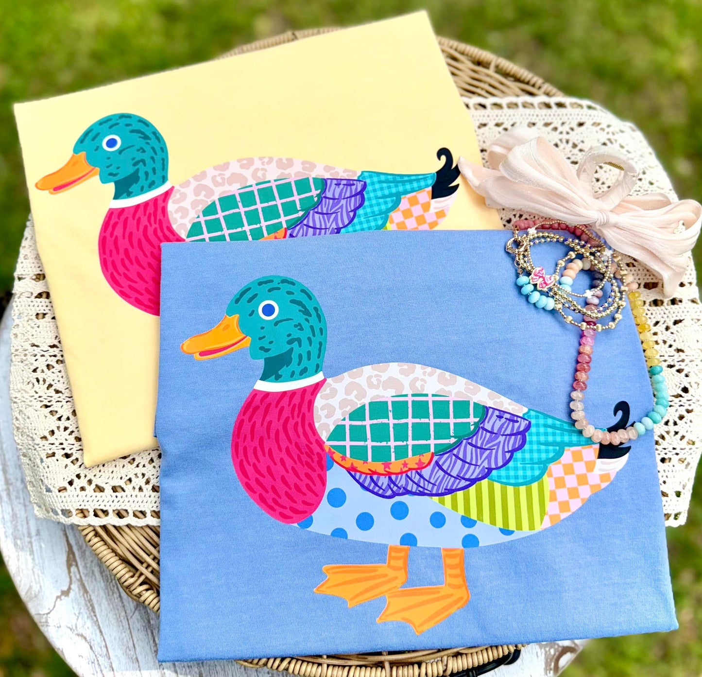 Colorful Mallard Tee Options