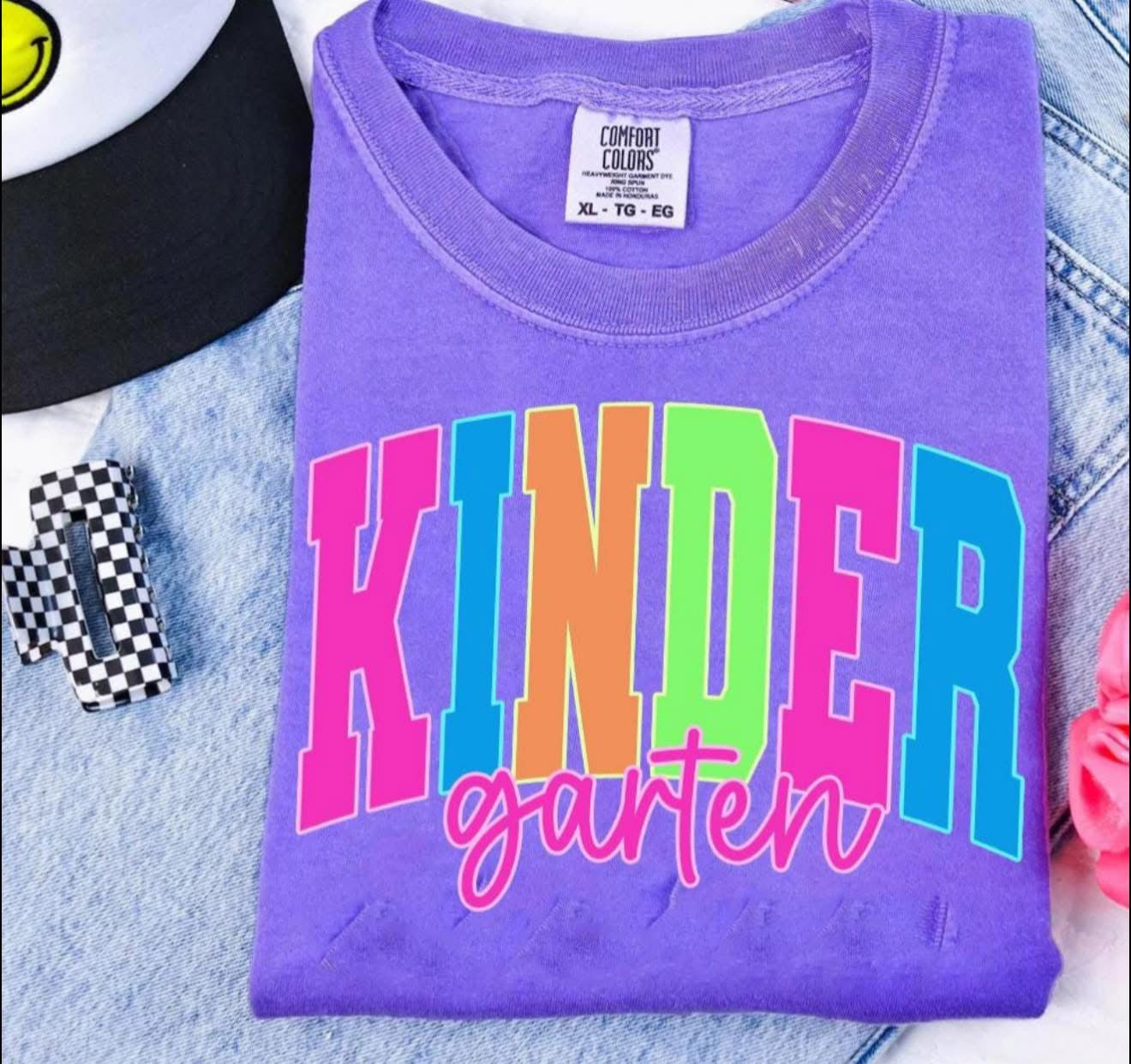 Colorful Grade Violet Tee