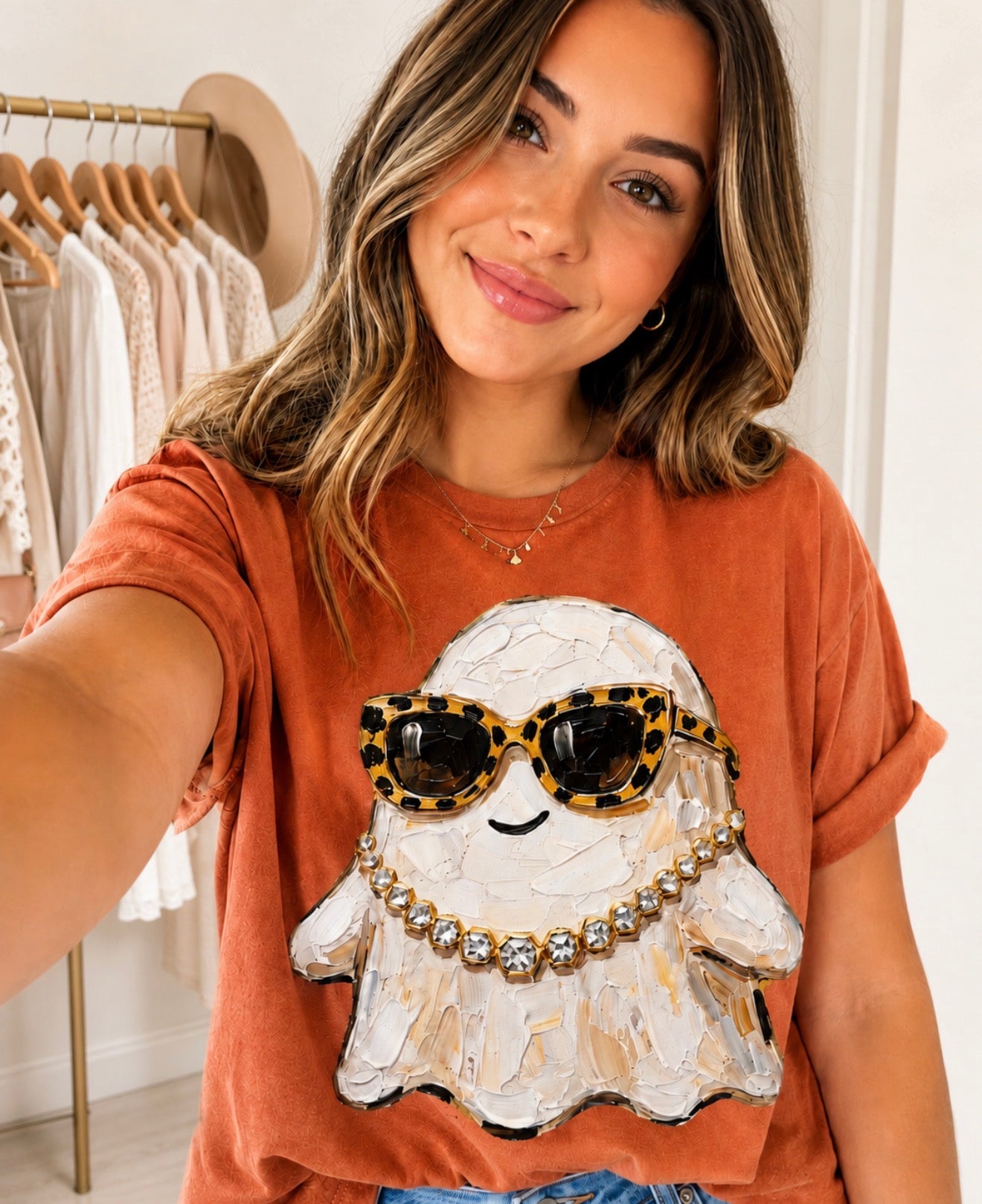 Glam Ghost Yam Tee