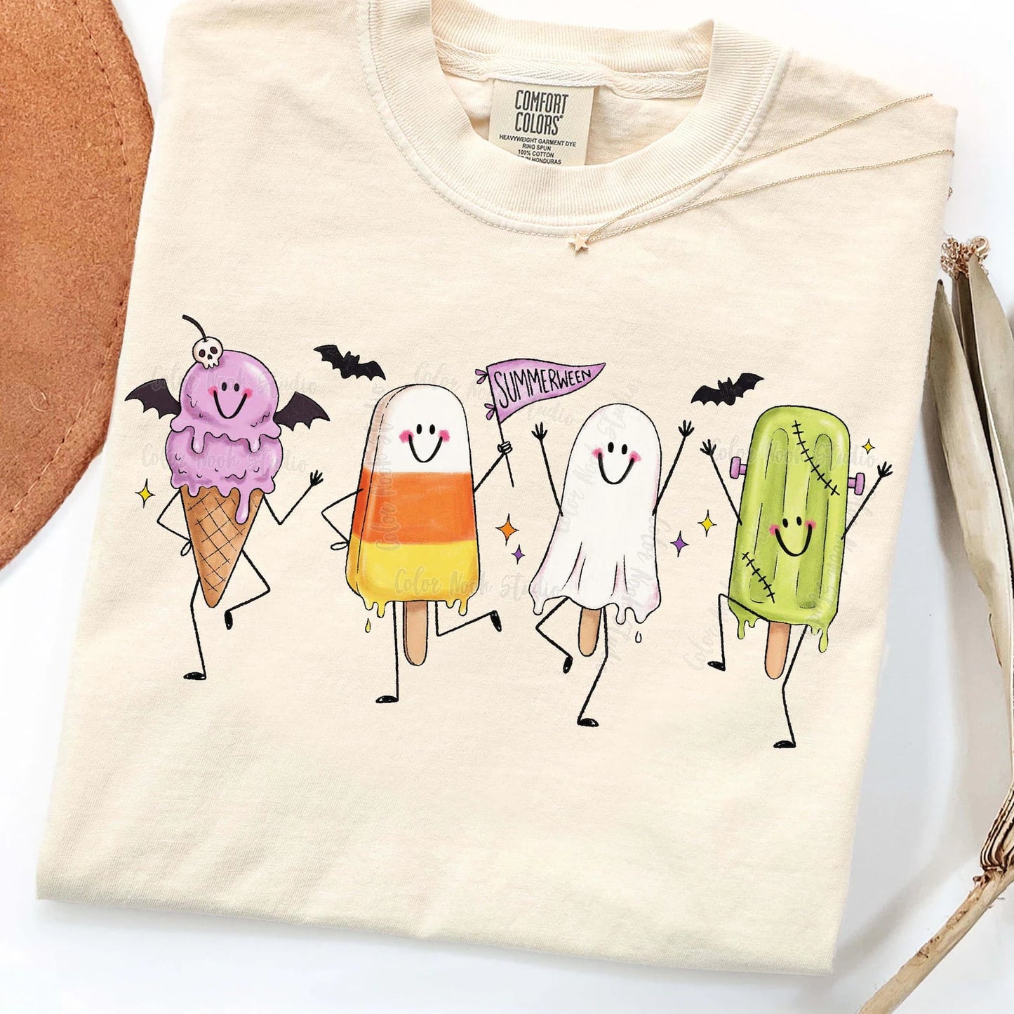 Ghost Icon Ivory Tee