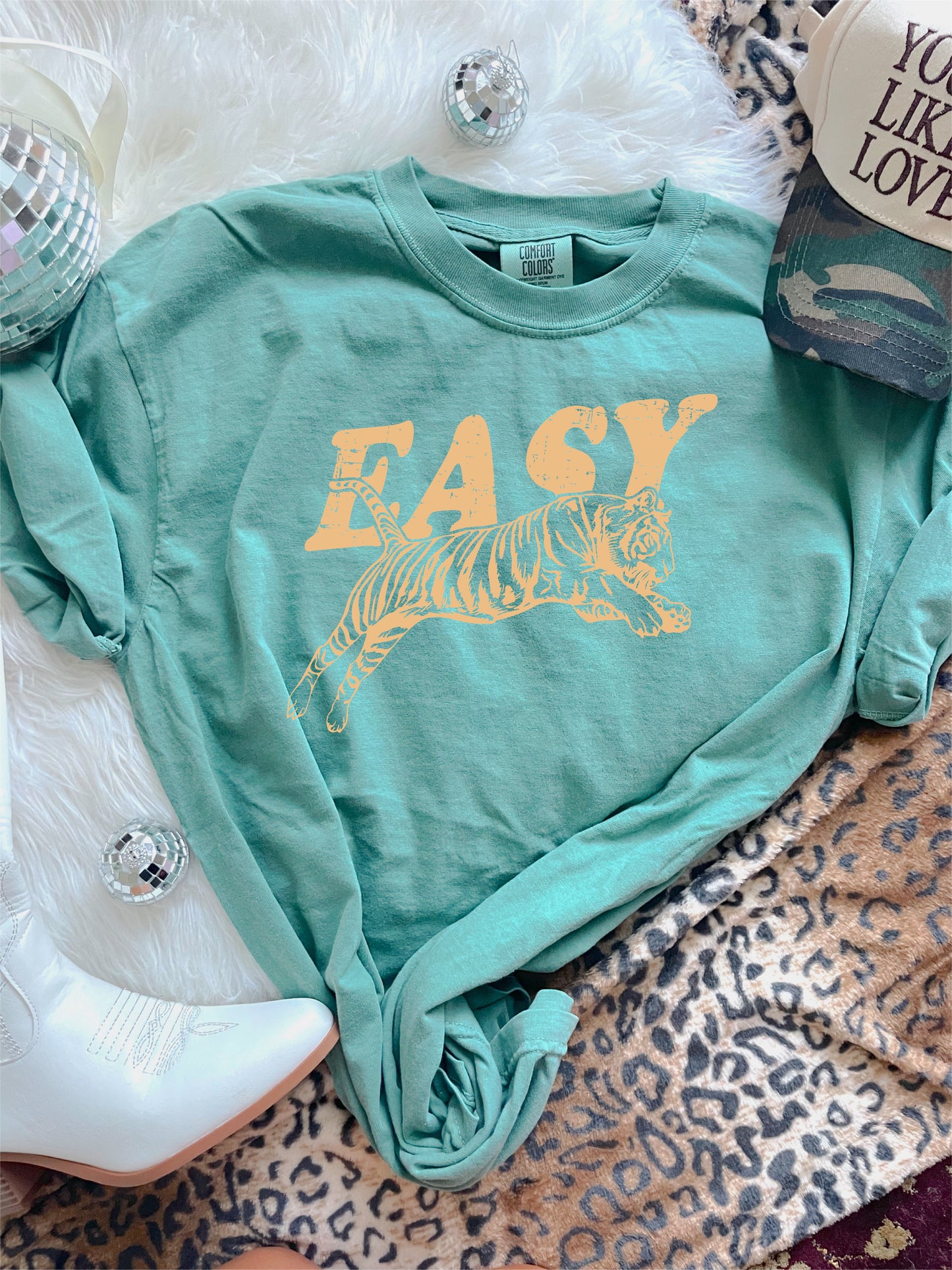 Easy Tiger Light Green Tee