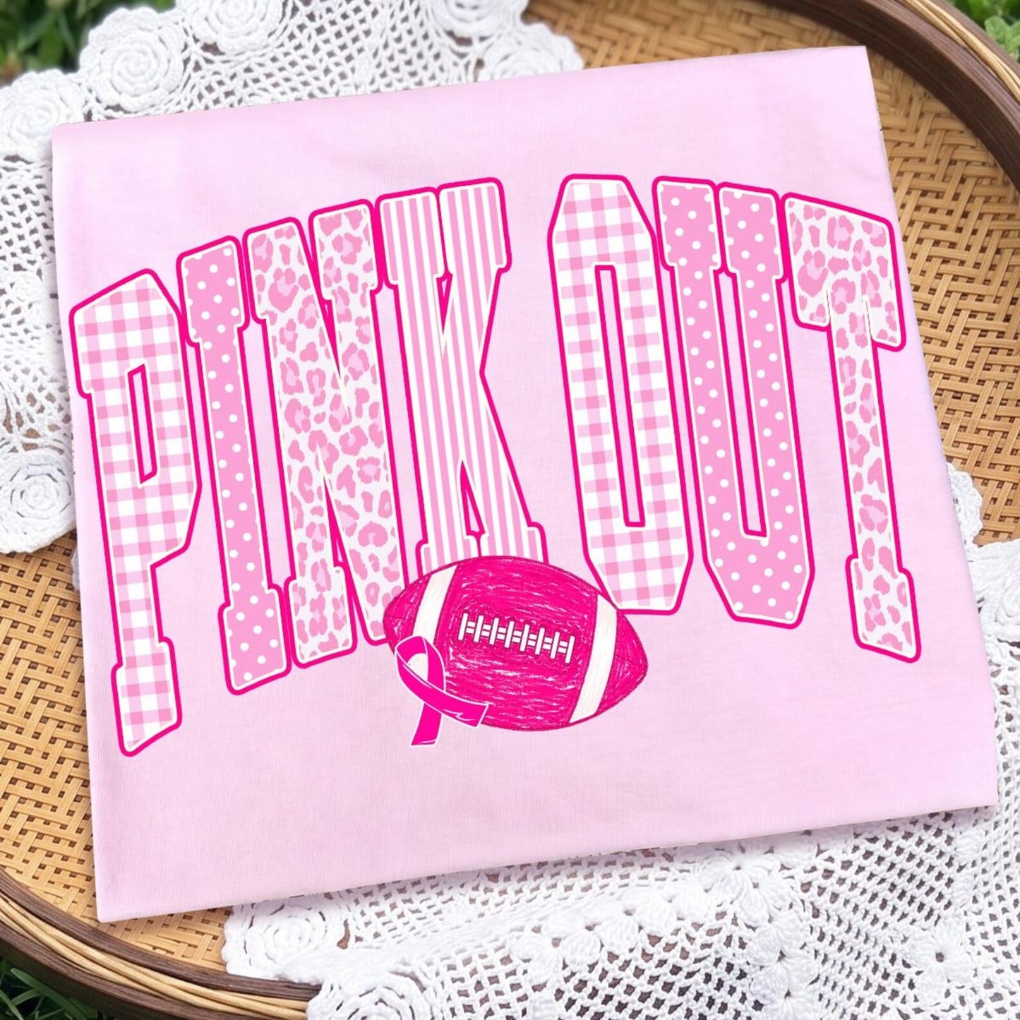 Pink Pattern Pink Out Blossom Tee