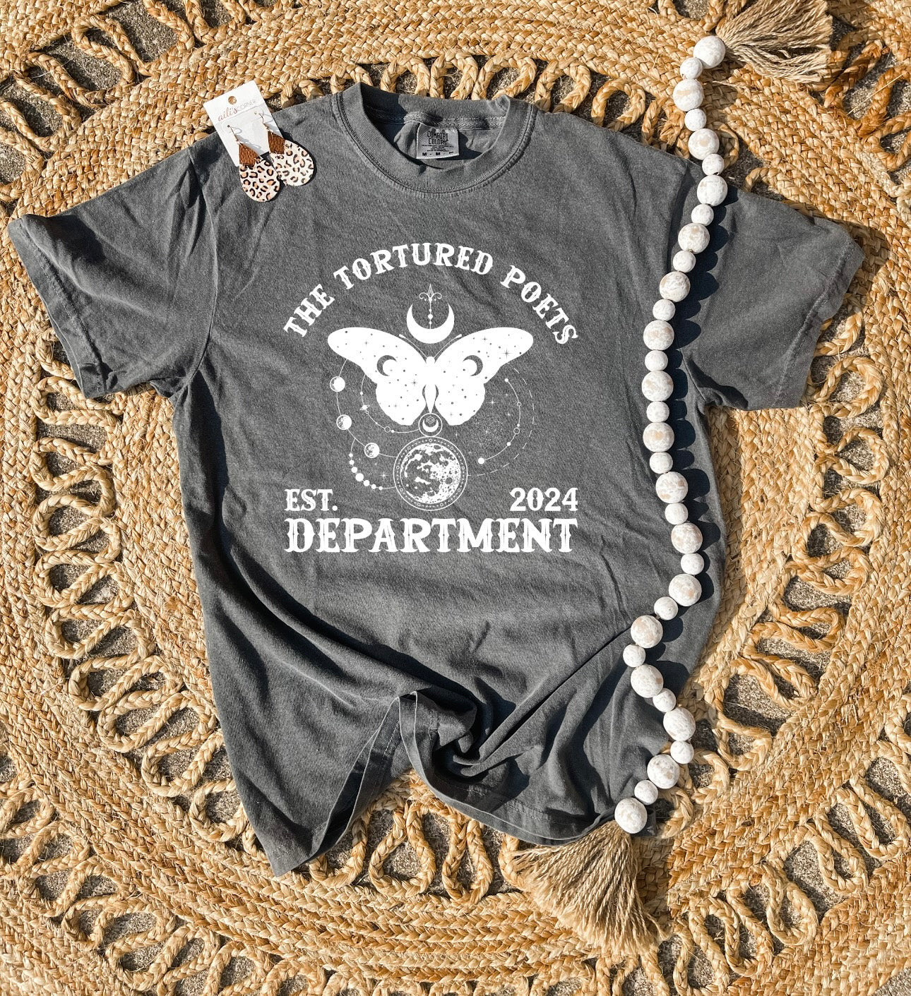 White The Tortured Poets Department Pepper Tee