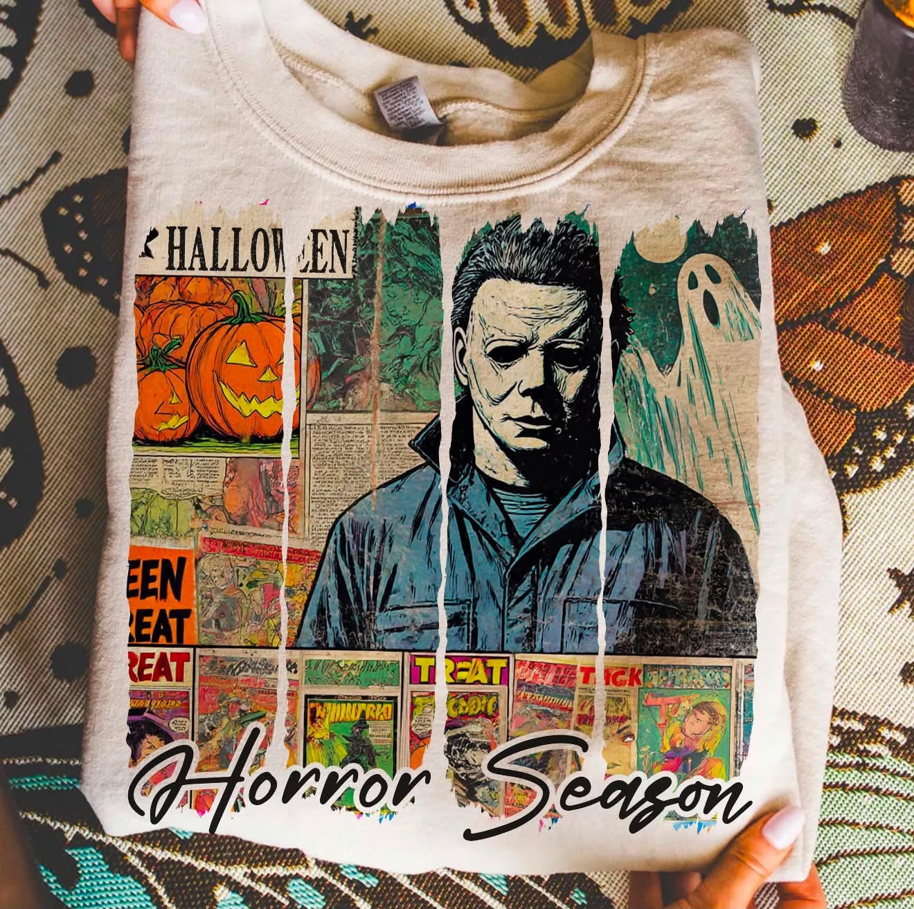 **DEAL OF THE DAY** Horror Season Sand Sweatshirt