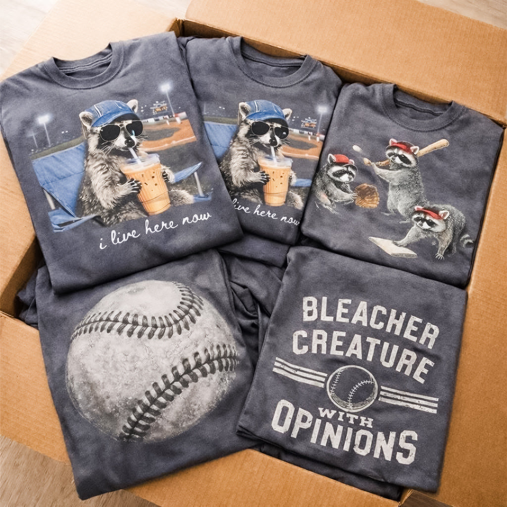 Baseball Collection Pepper Tee