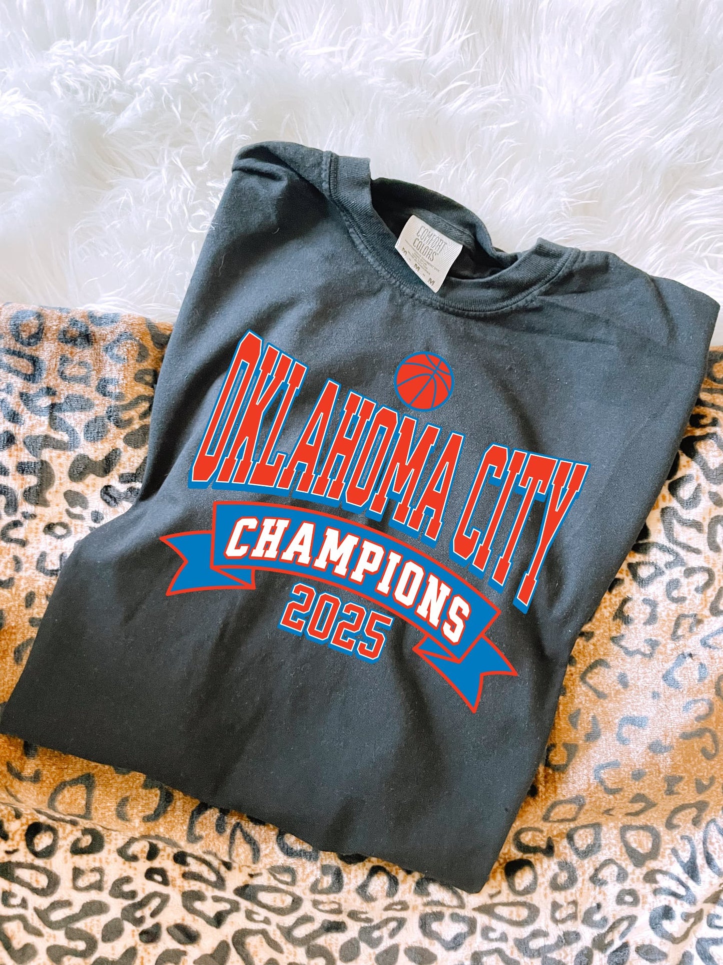 Champions 2025 Black Tee