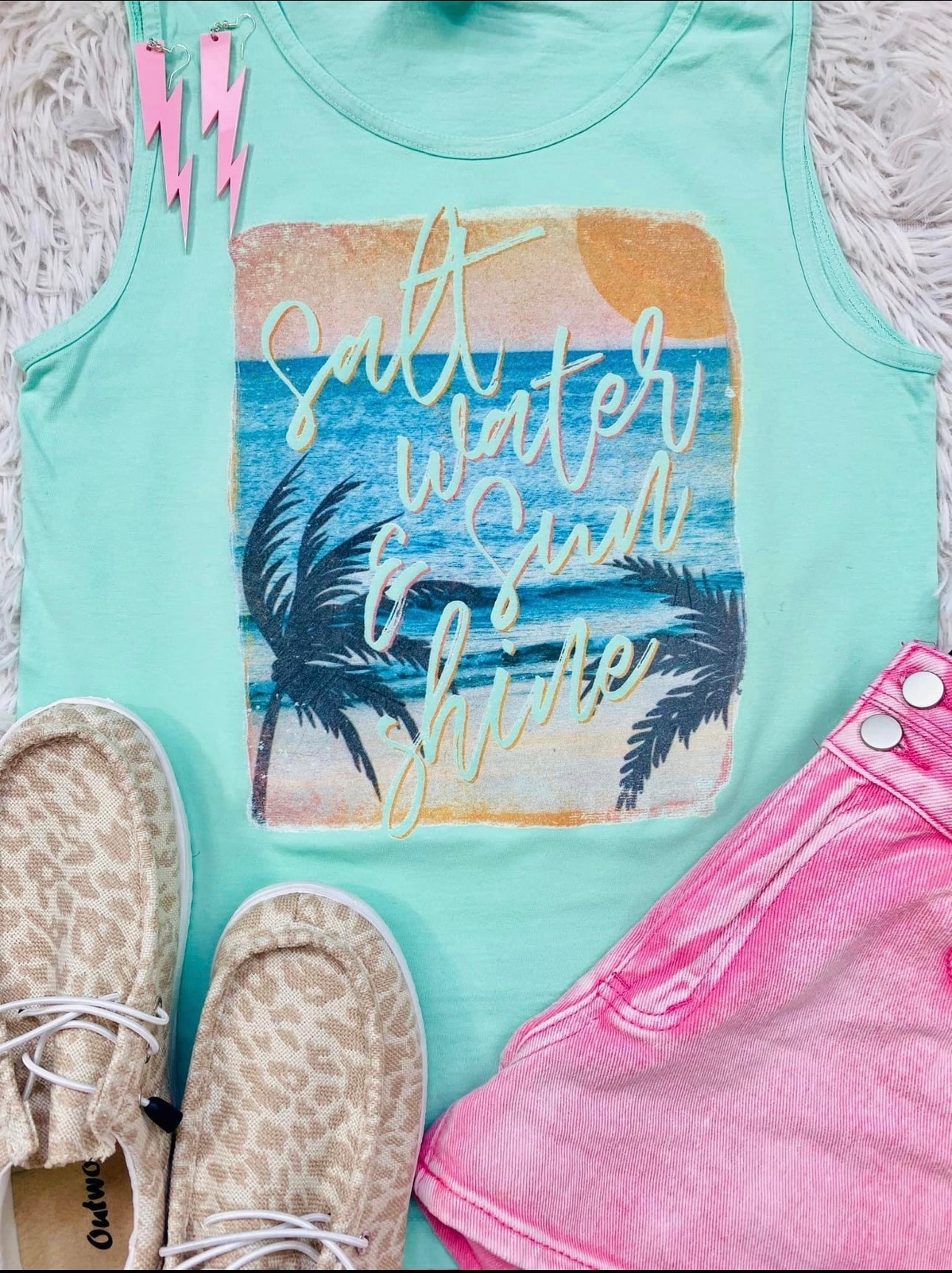 Salt Water & Sunshine Chalky Mint Option