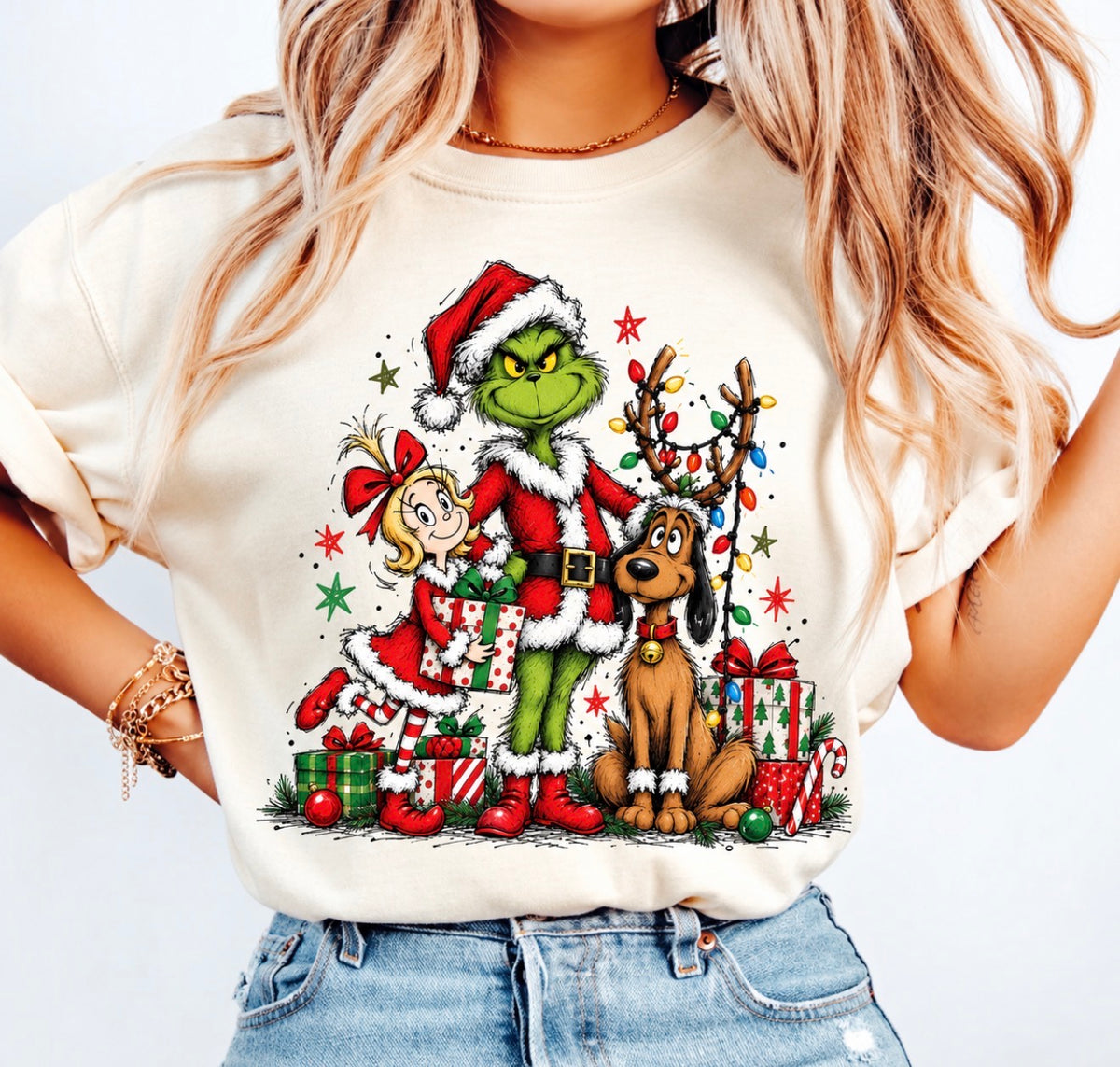 Retro Christmas Ivory Option