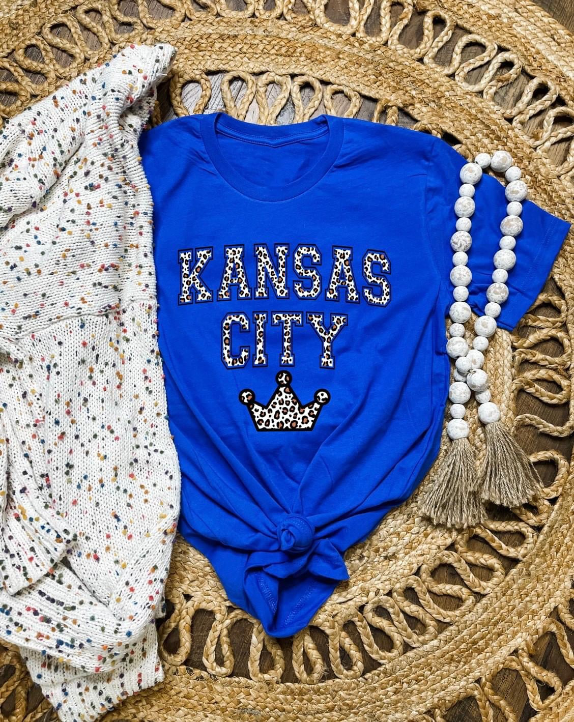 Kansas City Leopard Crown Royal Tee