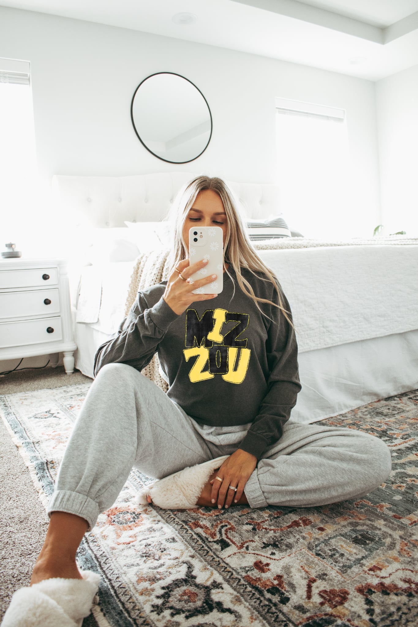 Black & Gold Miz Pepper Long Sleeve Tee