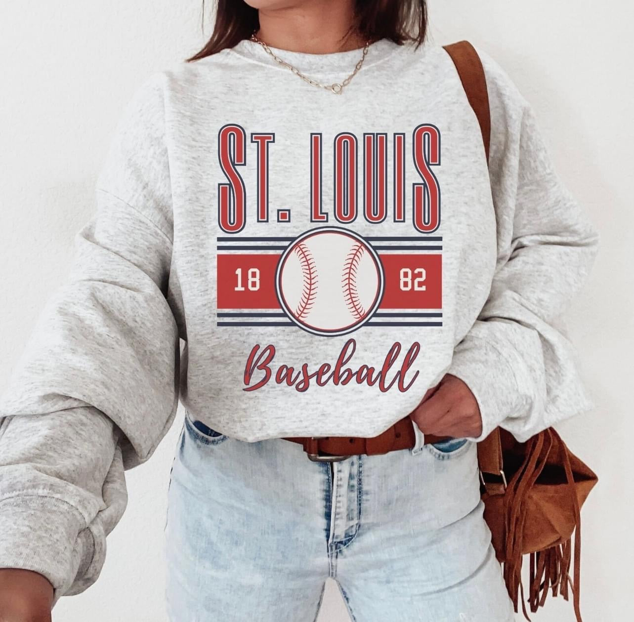 St Louis Baseball Est 1882 Ash Option