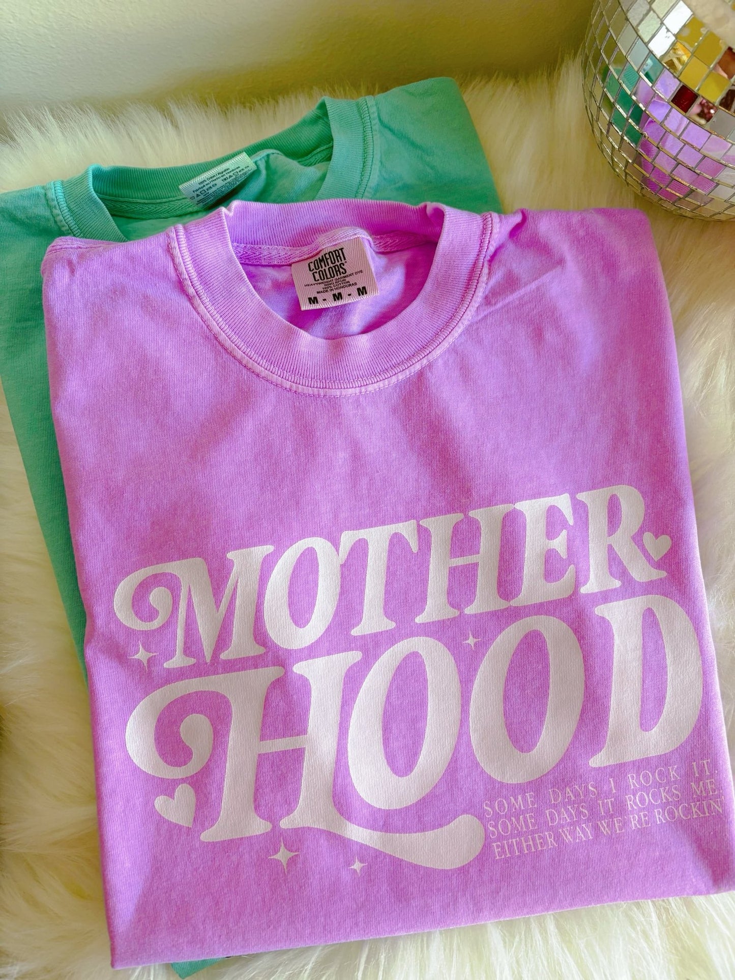 Motherhood Neon Violet Tee