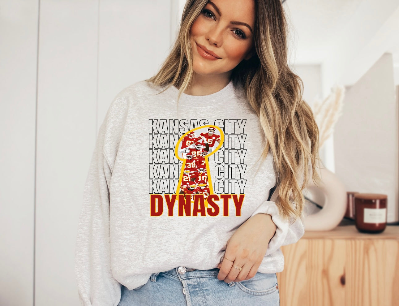 Dynasty Repeat Ash Sweatshirt