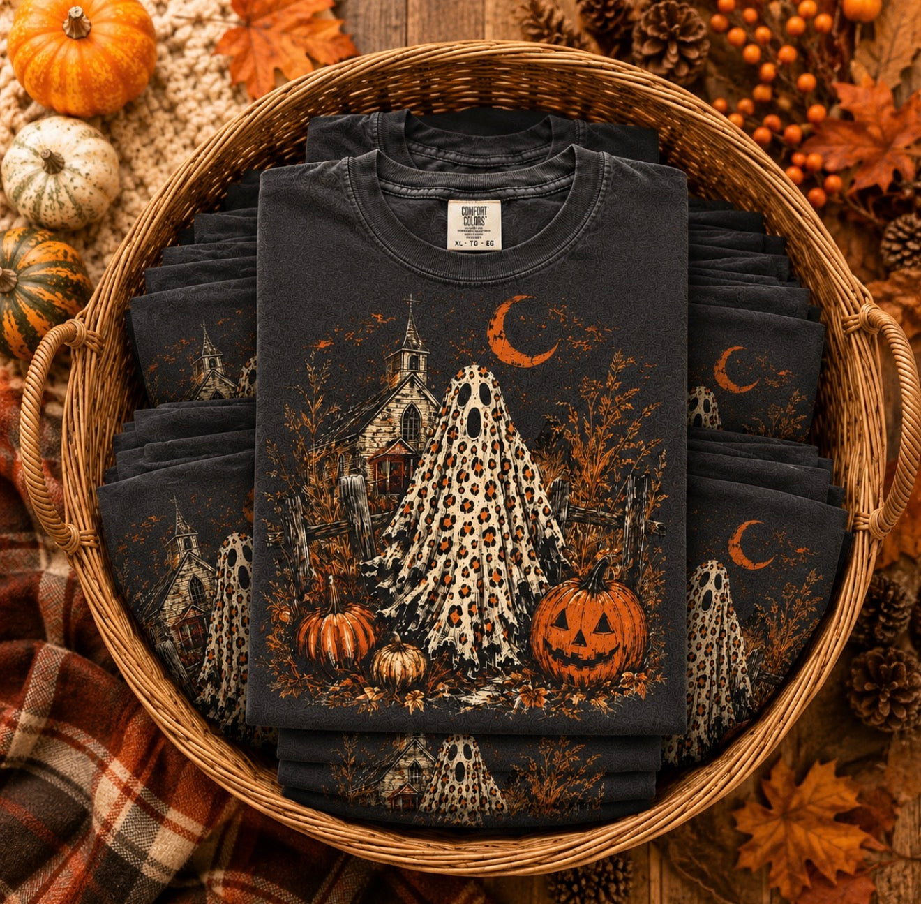 Leopard Ghost Pepper Tee