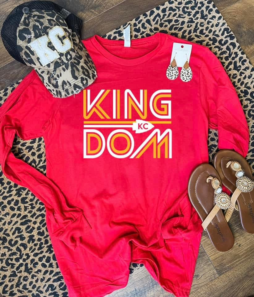 Gold & White Retro Kingdom Red Option