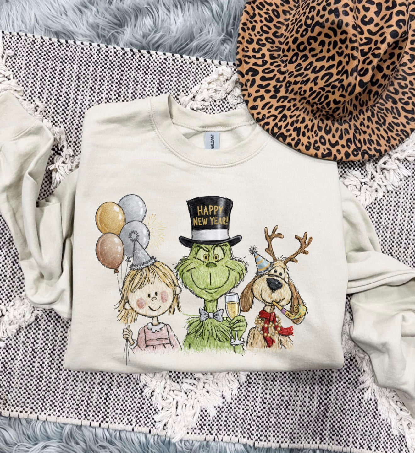 Festive Celebration Sand Sweatshirt