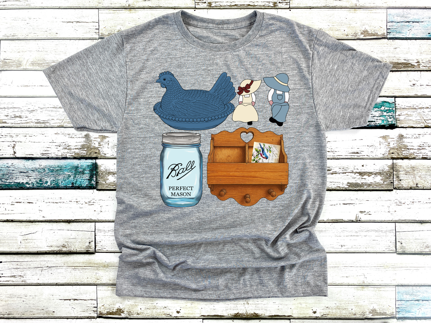 Grandma Core Sports Grey Tee