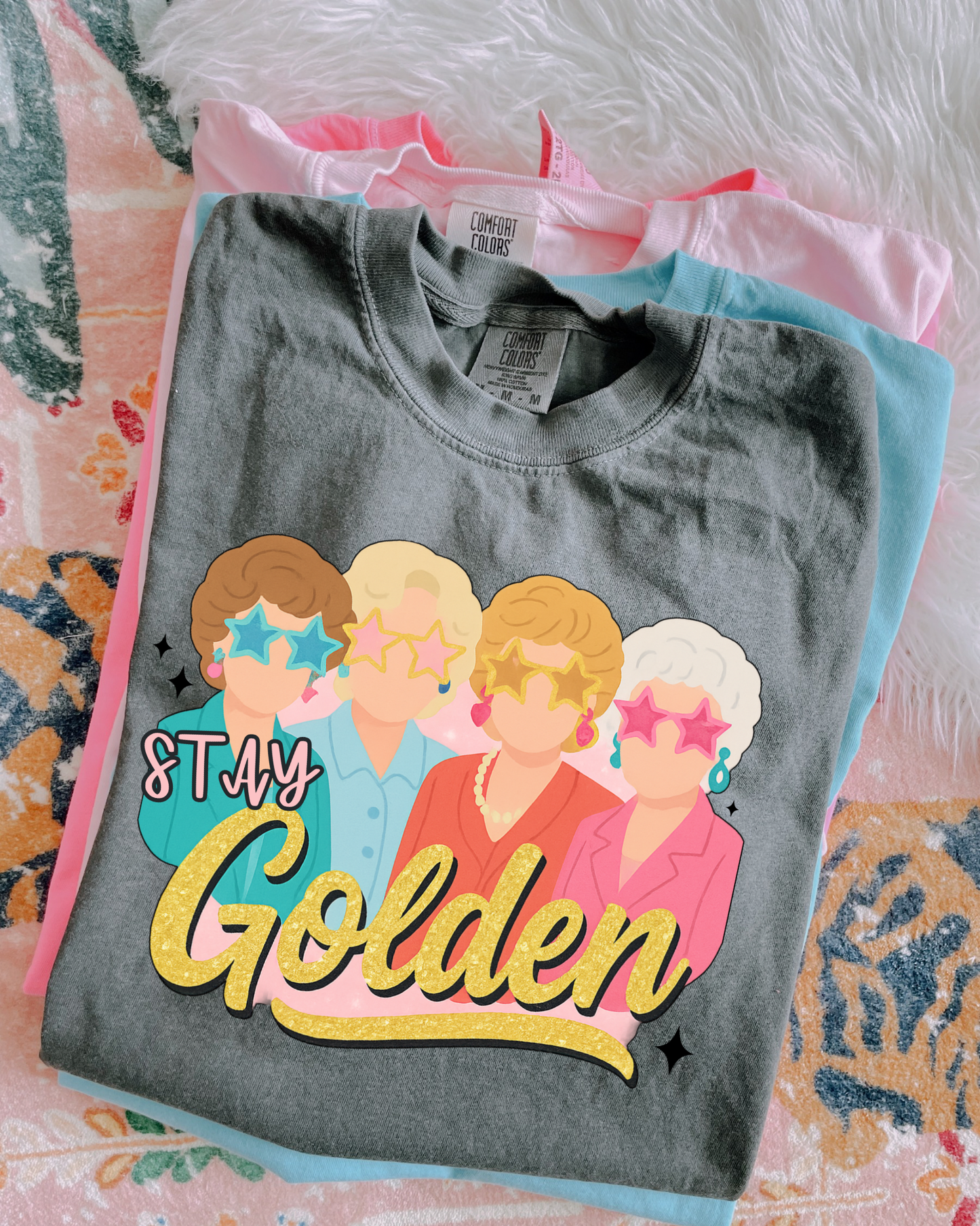 **DEAL OF THE DAY** Stay Golden New Design Pepper Tee