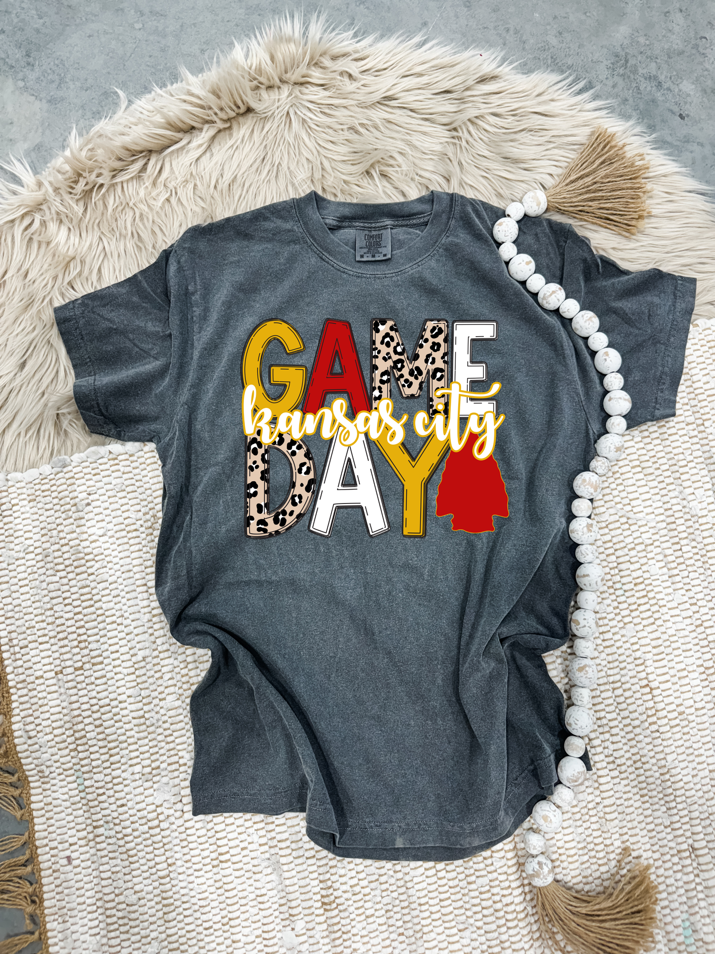 **HALFTIME DEAL** Colorful Game Day Kansas City Pepper Tee