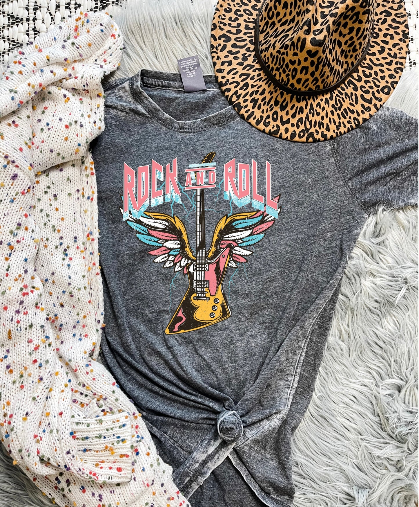 Rock & Roll Burnout Tee