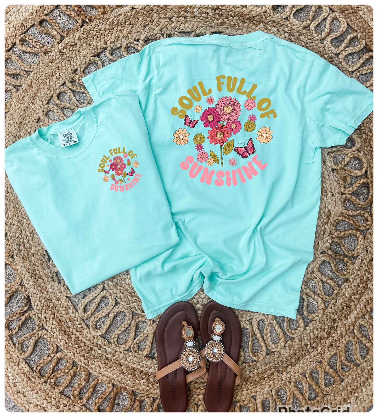 FRONT + BACK Soul Full Of Sunshine Island Reef