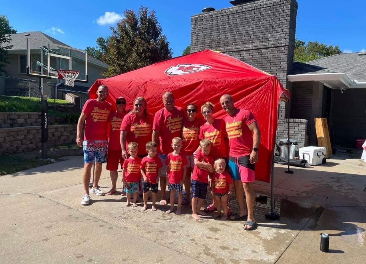Sunday Funday Heather Red Tee