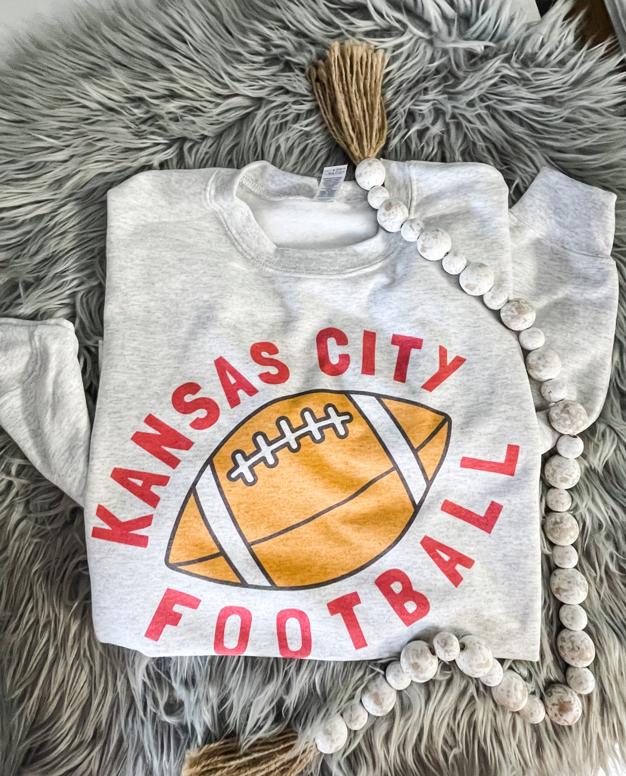 Kansas City Gold Football Ash Sweatshirt