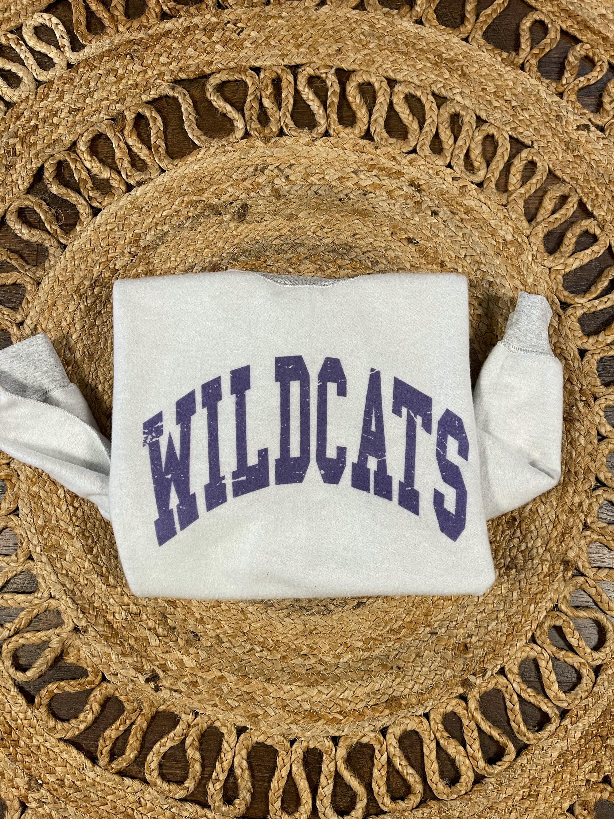 Vintage Wildcats Inverted Sweatshirt