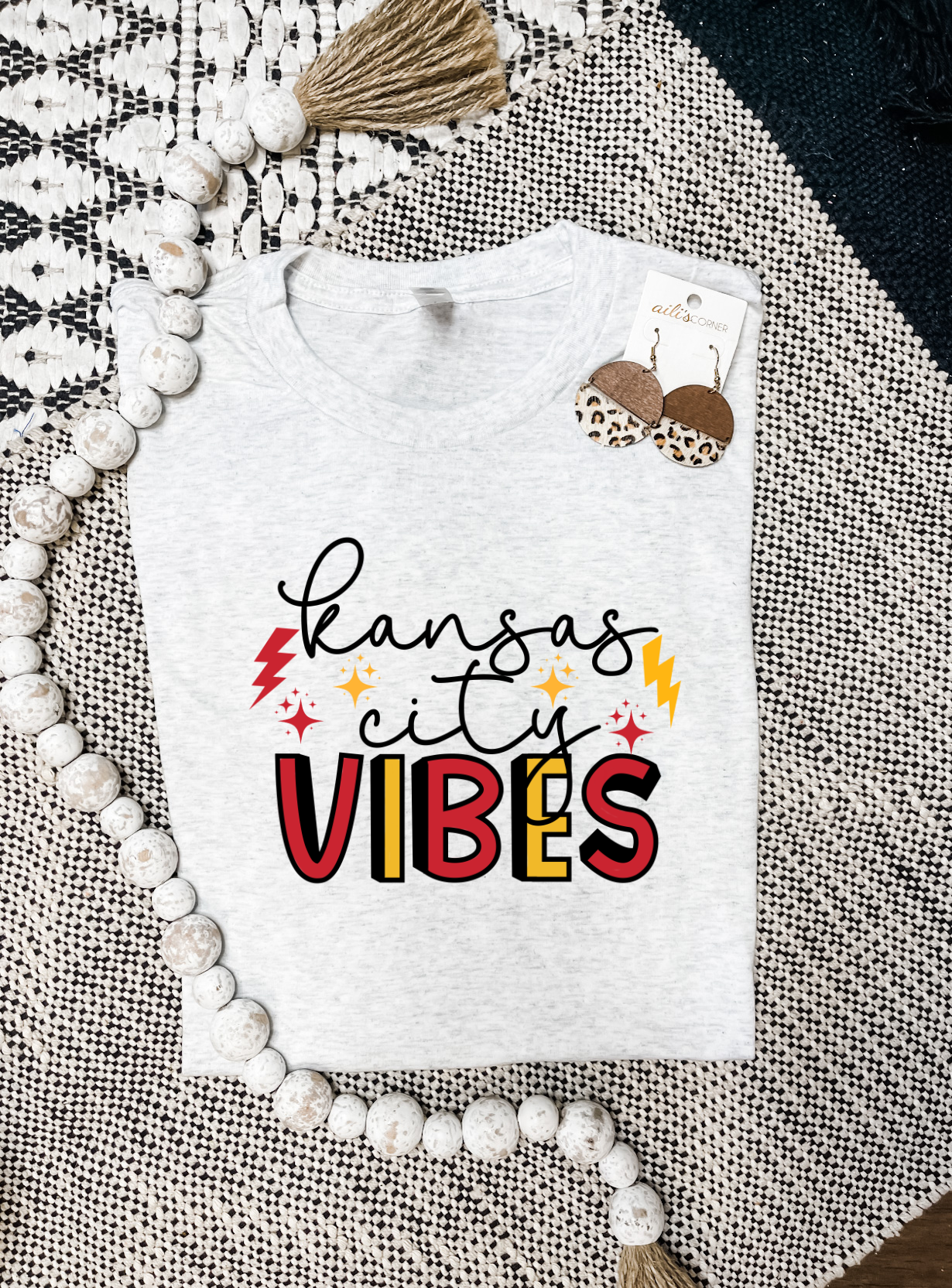 Kansas City Vibes Ash Tee
