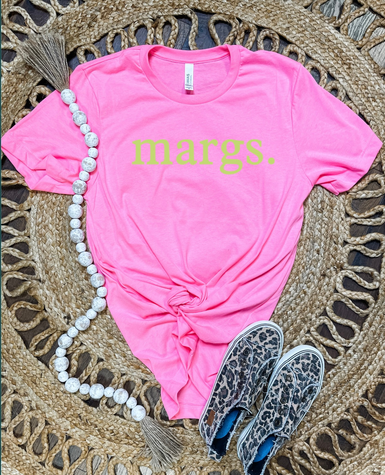 Margs Neon Pink Tee
