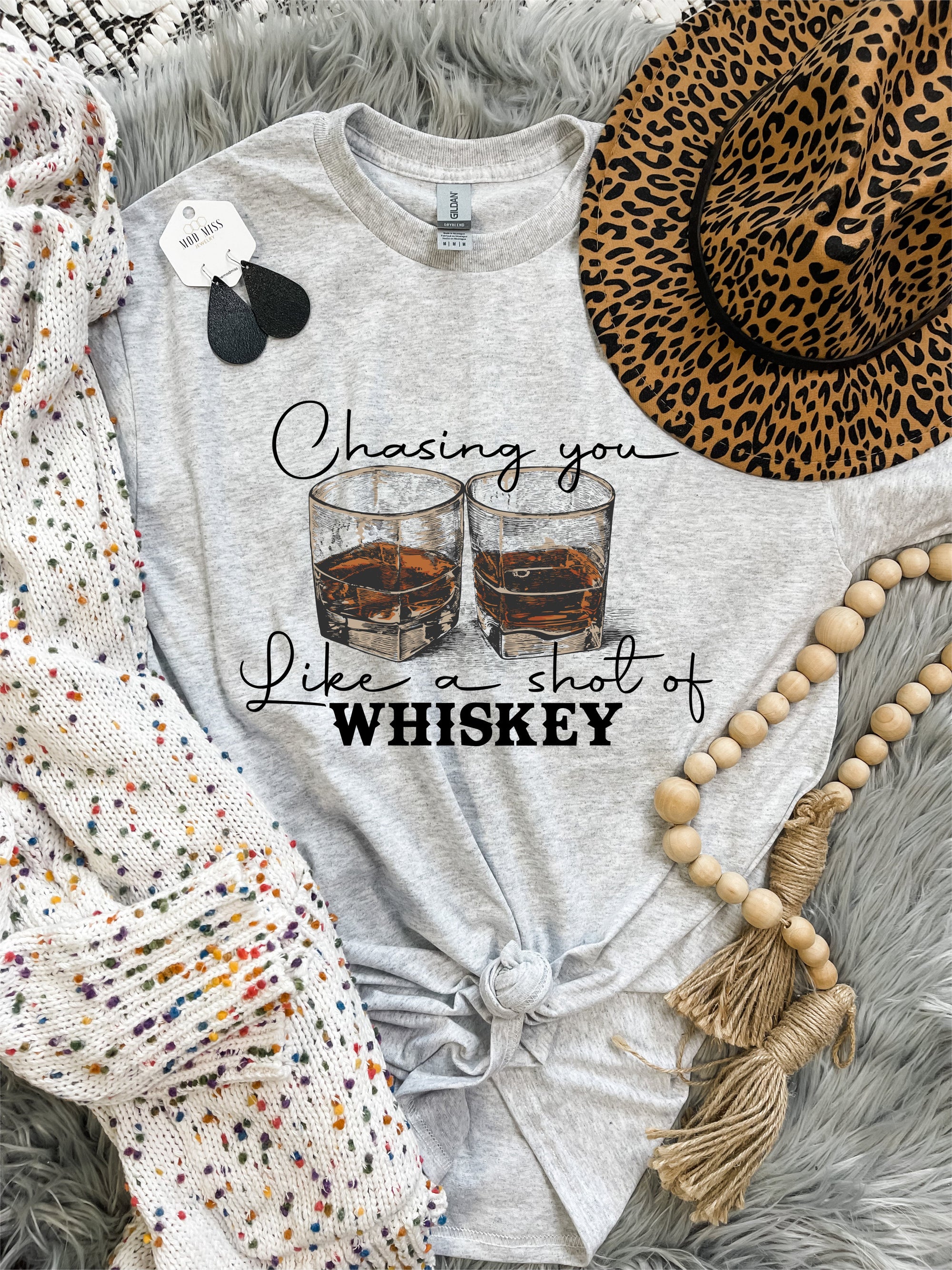 Chasing You Like A Shot Of Whiskey Tee