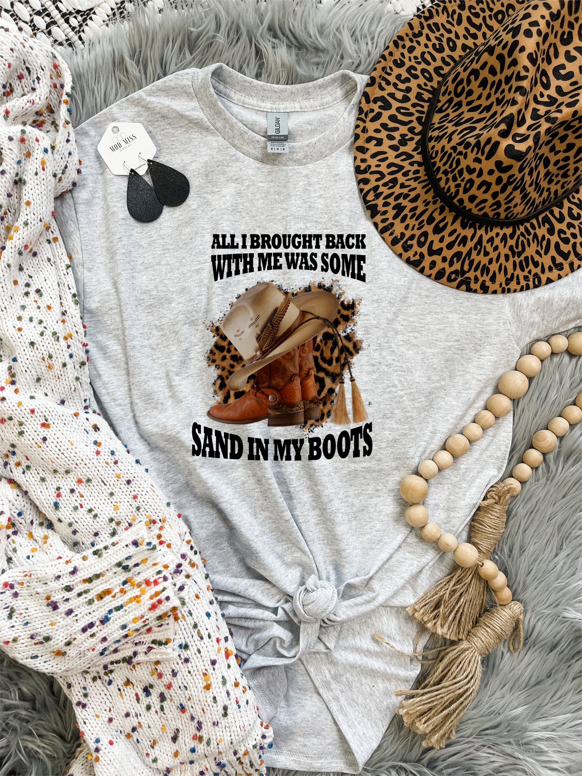 Sand In My Boots Tee