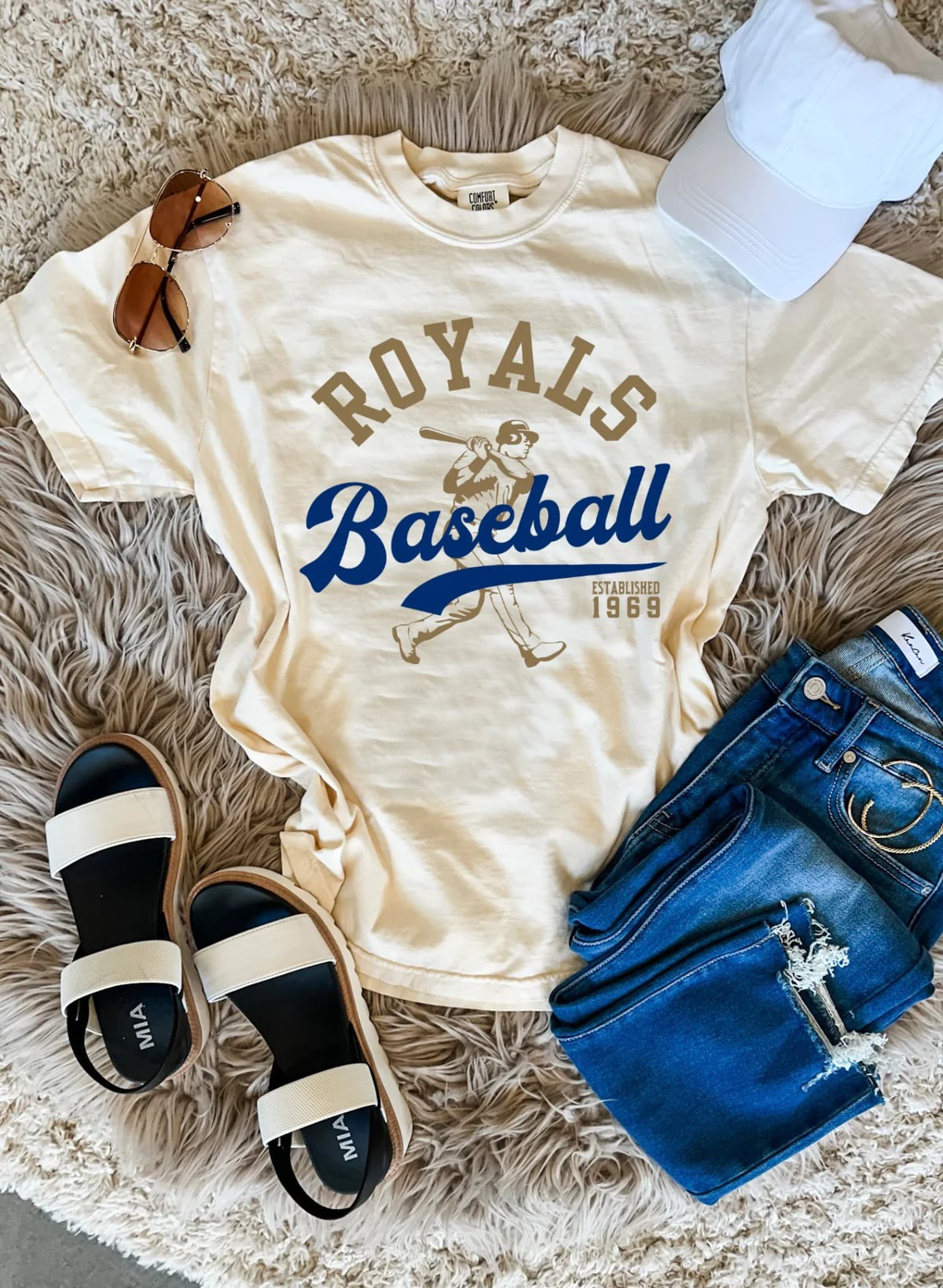 Baseball 1969 Ivory Tee