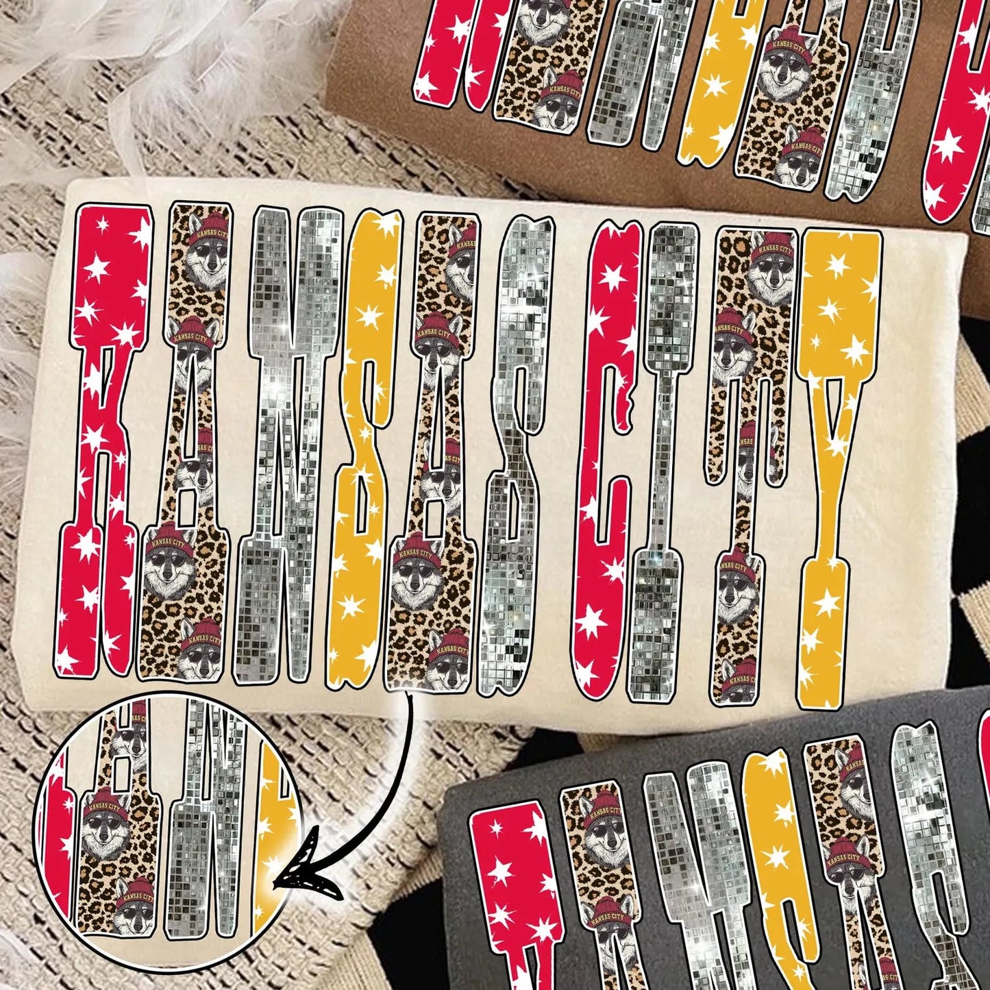 Trendy Kansas City Design Tee Option
