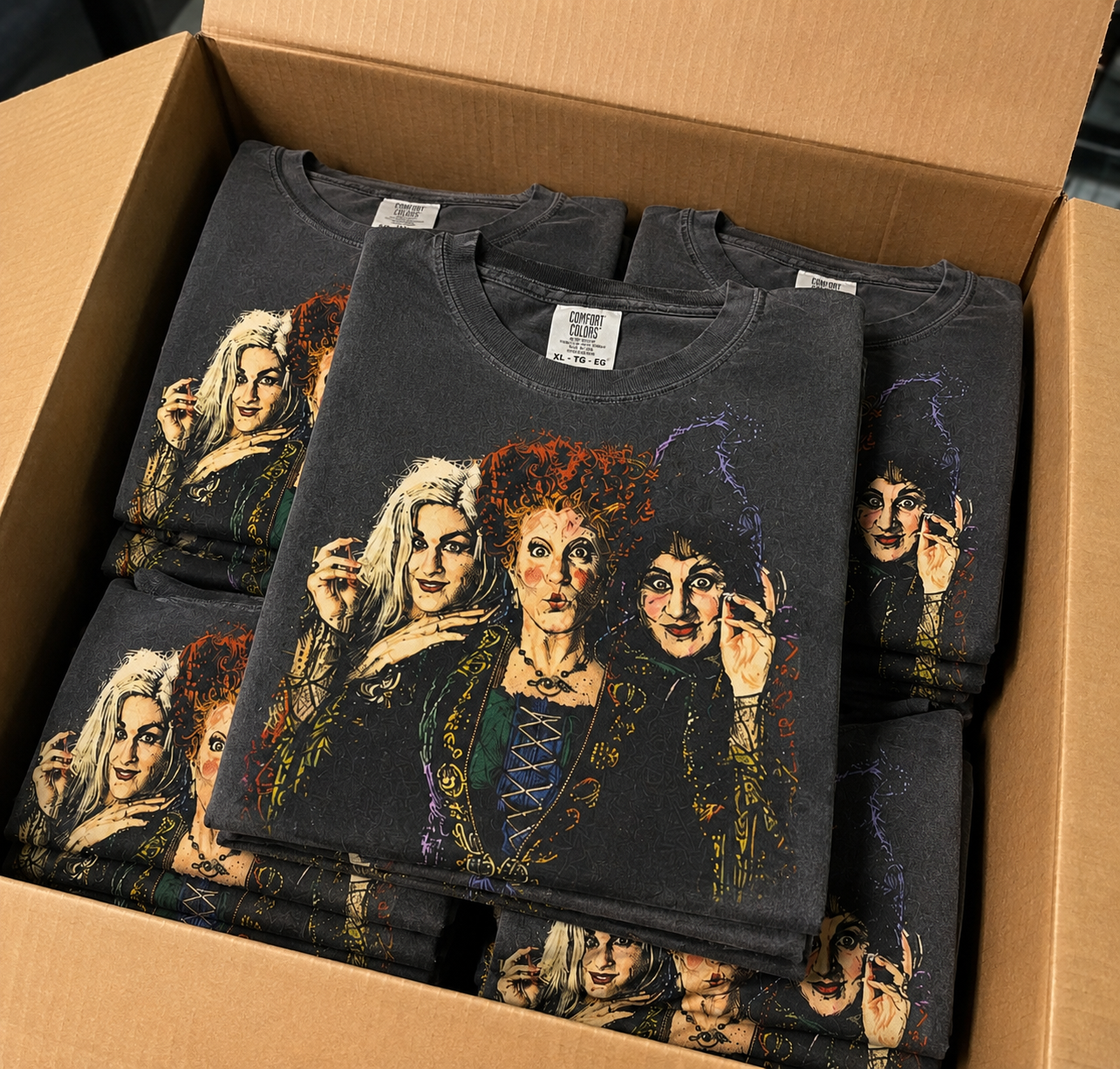 **DEAL OF THE DAY** Halftone Witches Pepper Tee
