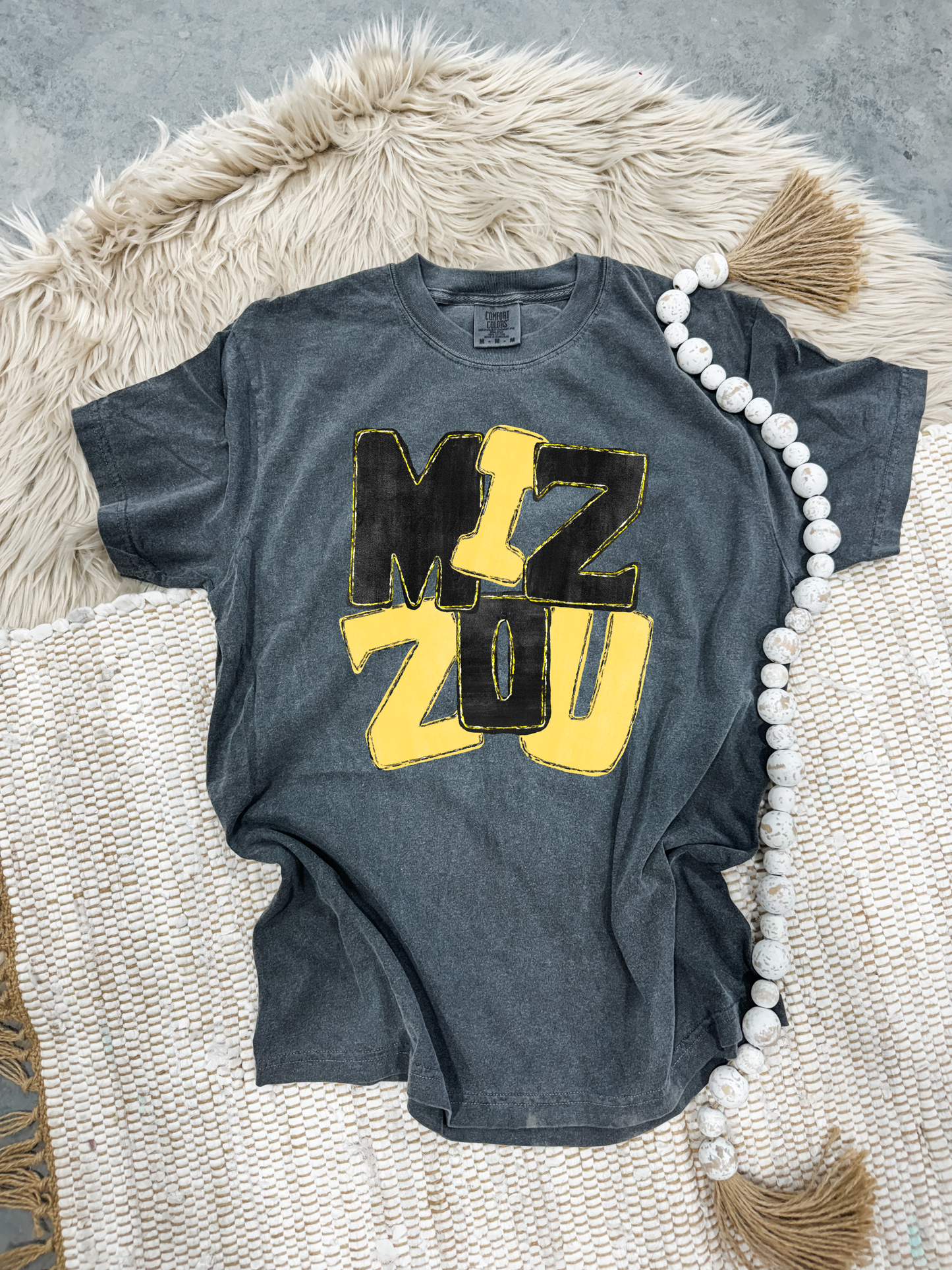 Black & Gold Miz Pepper Tee