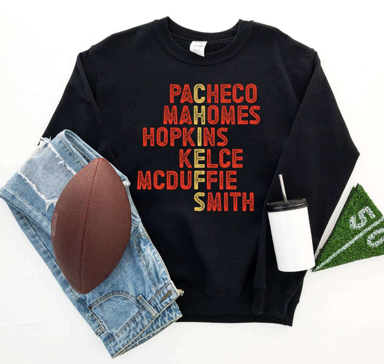 **HALFTIME DEAL** Players List Black Sweatshirt