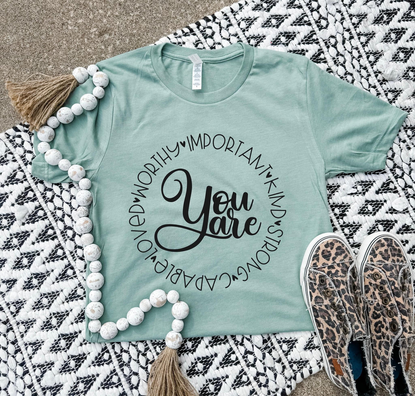 You Are Heather Sage Tee