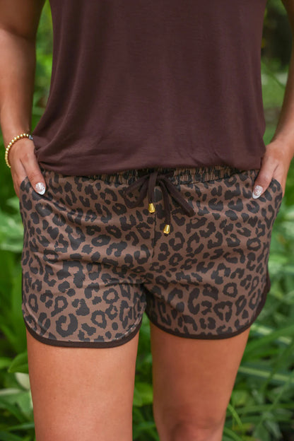 Coco Leopard Everyday Shorts