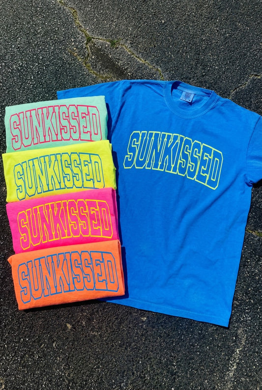 Colorful Sunkissed Tee Options