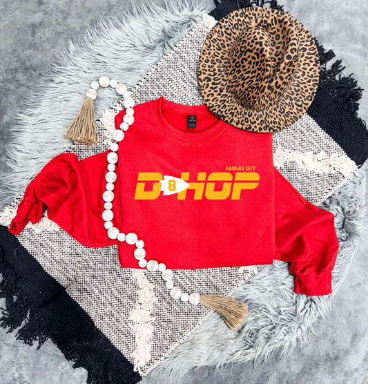 D Hop 8 Arrowhead Red Sweatshirt